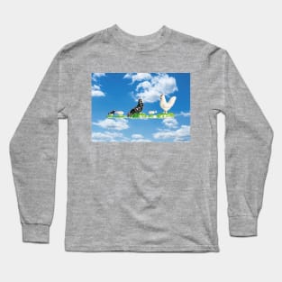 PLASTIC FANTASTIC Chickens Long Sleeve T-Shirt